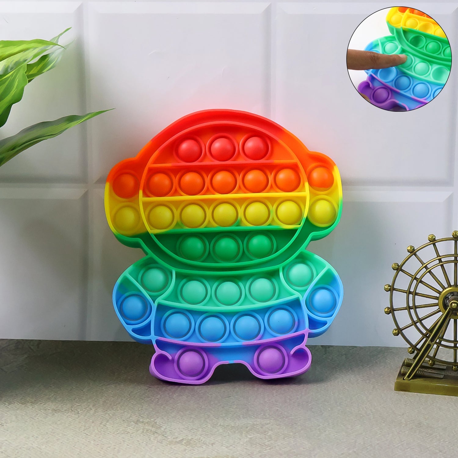 Premium Astronaut Silicone Pop It Fidget Toy (1 Pc) Premium Astronaut Silicone Pop It Fidget Toy (1 Pc)